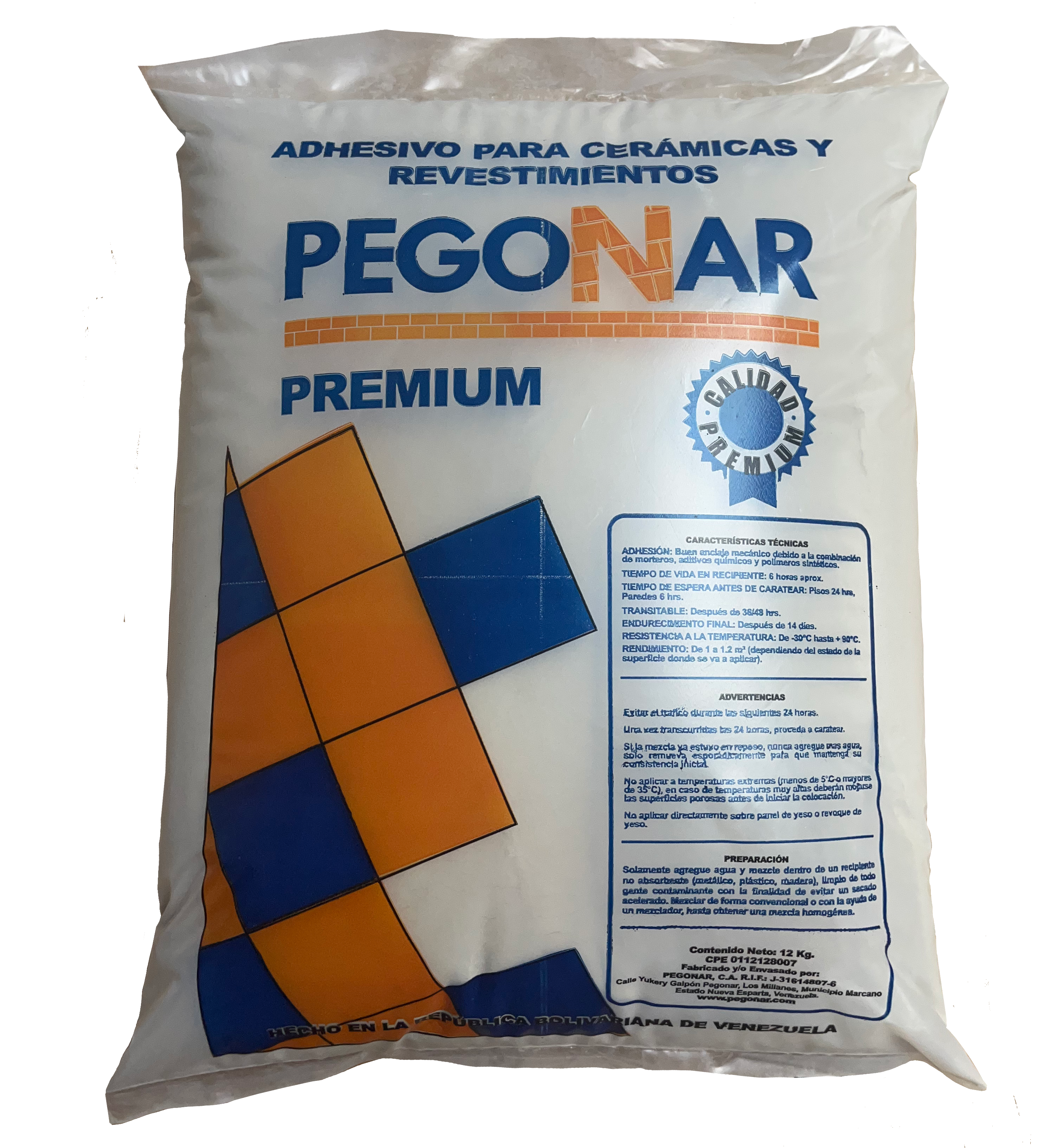 PEGO GRIS PREMIUM 12 KG.
